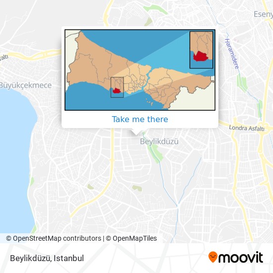 Beylikdüzü map