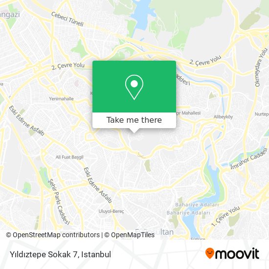 Yıldıztepe Sokak 7 map