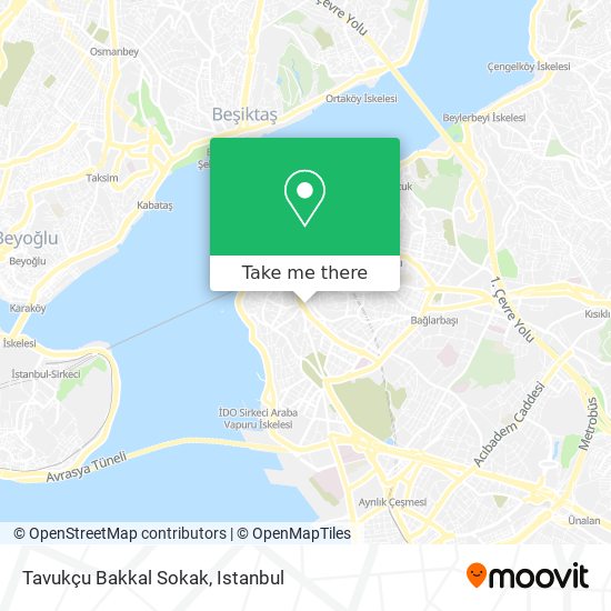 Tavukçu Bakkal Sokak map