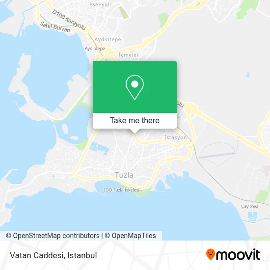 Vatan Caddesi map