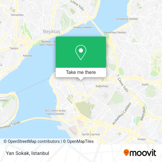 Yan Sokak map