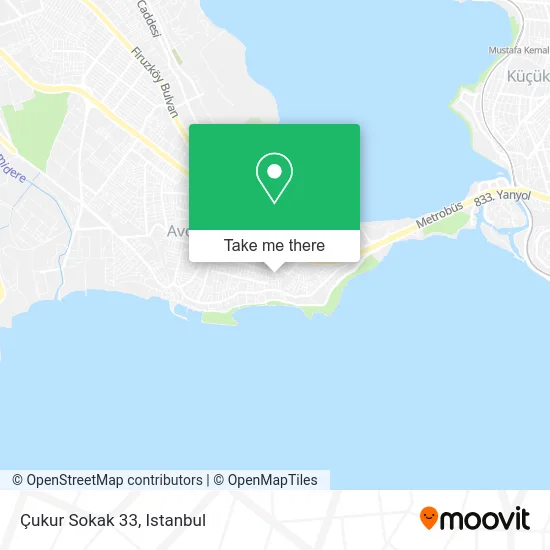 Çukur Sokak 33 map