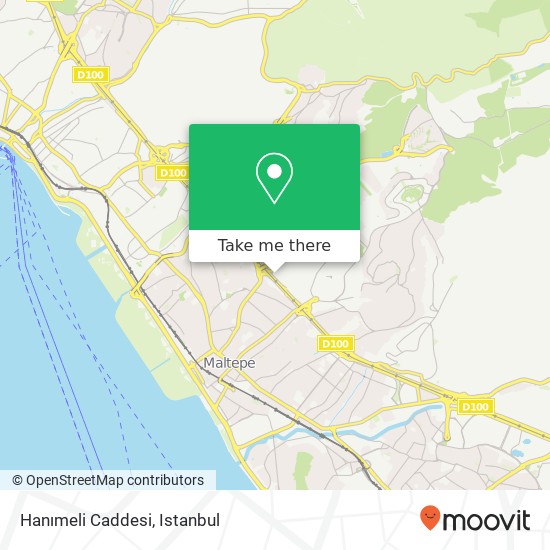 Hanımeli Caddesi map