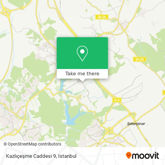 Kazlıçeşme Caddesi 9 map