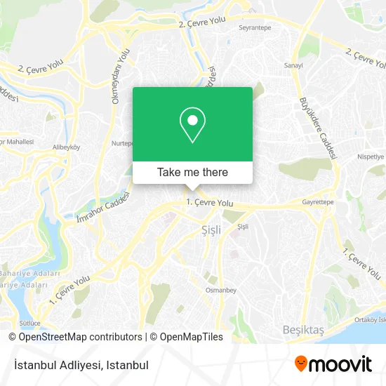 İstanbul Adliyesi map