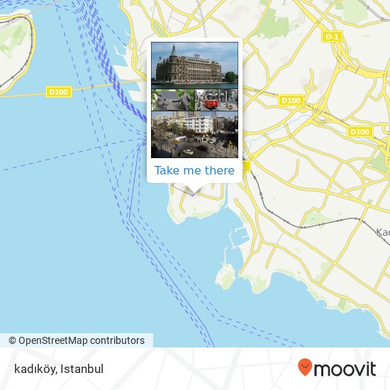 kadıköy map