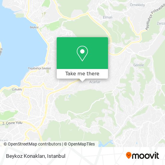 Beykoz Konakları map