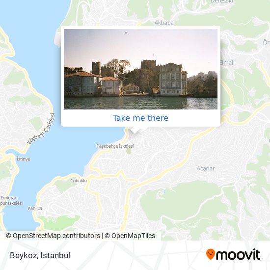 Beykoz map