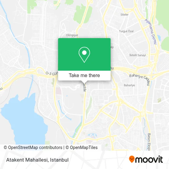 Atakent Mahallesi map
