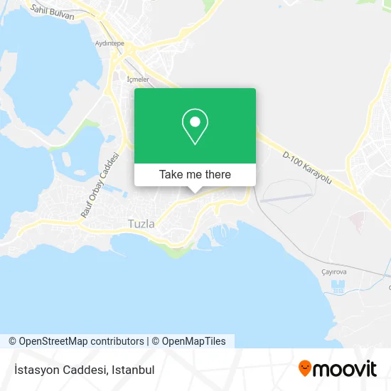 İstasyon Caddesi map