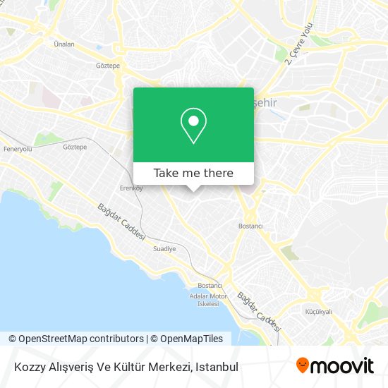 Kozzy Alışveriş Ve Kültür Merkezi map