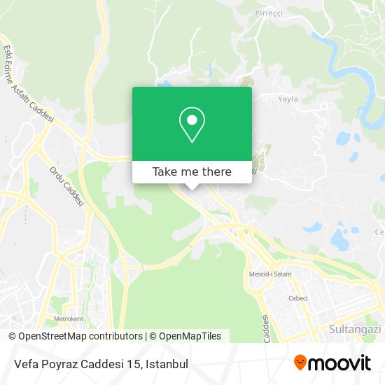 Vefa Poyraz Caddesi 15 map