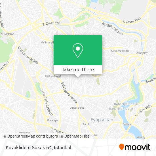 Kavaklıdere Sokak 64 map