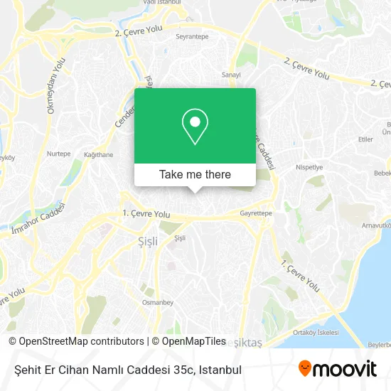 Şehit Er Cihan Namlı Caddesi 35c map