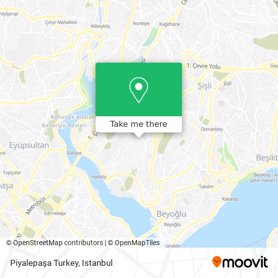 Piyalepaşa Turkey map