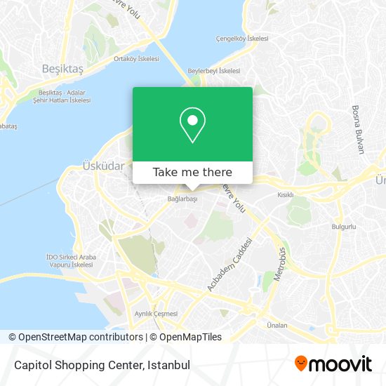 Capitol Shopping Center map