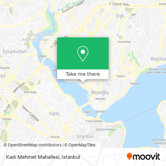 Kadı Mehmet Mahallesi map