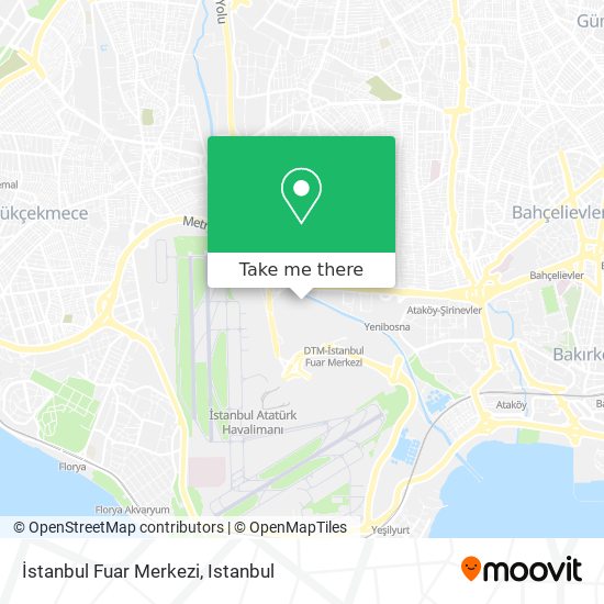 İstanbul Fuar Merkezi map