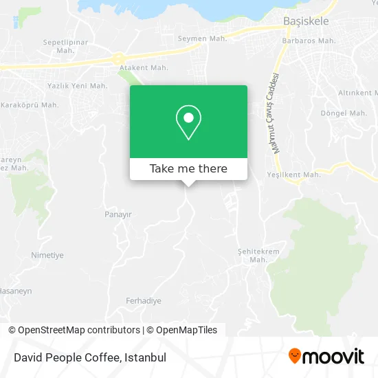 David People Coffee map