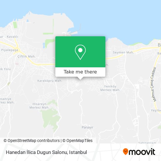 Hanedan İlica Dugun Salonu map