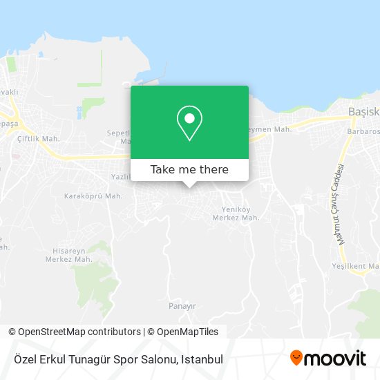 Özel Erkul Tunagür Spor Salonu map