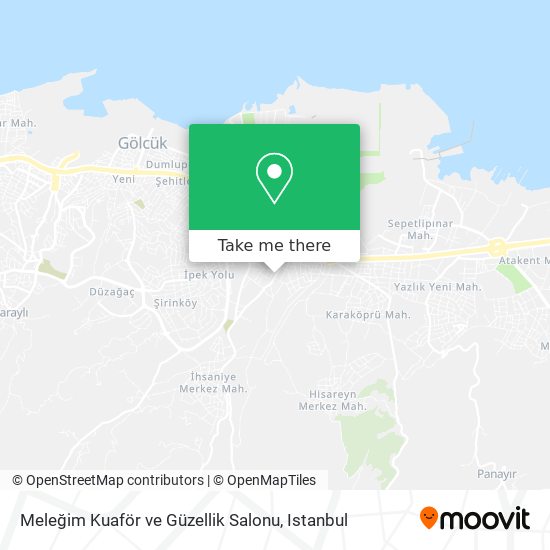 Meleğim Kuaför ve Güzellik Salonu map