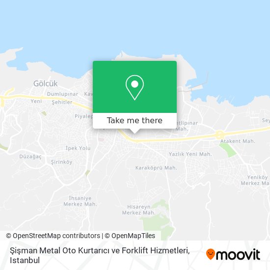 Şişman Metal Oto Kurtarıcı ve Forklift Hizmetleri map