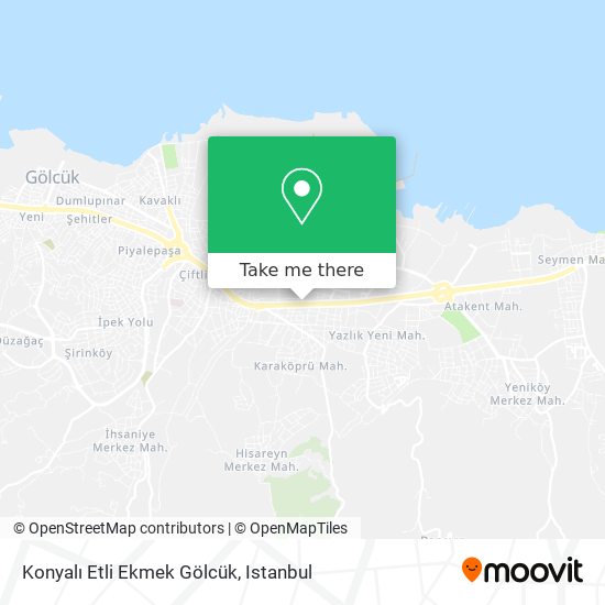 Konyalı Etli Ekmek Gölcük map