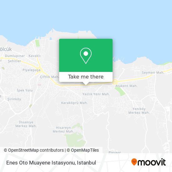 Enes Oto Muayene Istasyonu map