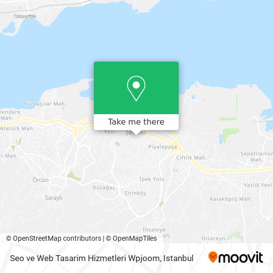 Seo ve Web Tasarim Hizmetleri Wpjoom map