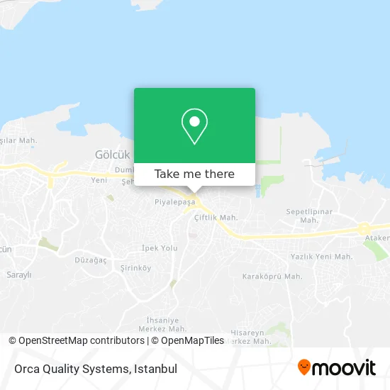 Orca Quality Systems map