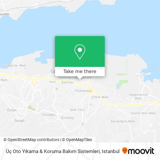 Üç Oto Yıkama & Koruma Bakım Sistemleri map