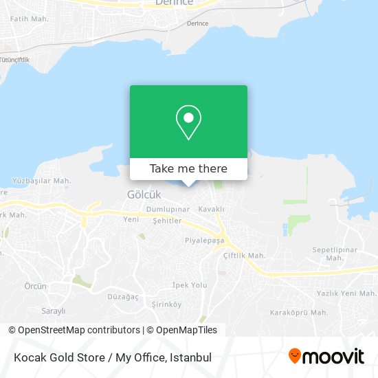 Kocak Gold Store / My Office map