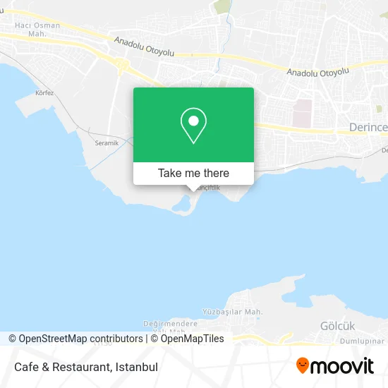 Cafe & Restaurant map
