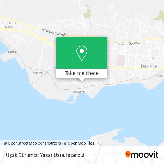 Uşak Dürümcü Yaşar Usta map