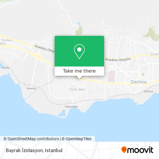 Bayrak İzolasyon map
