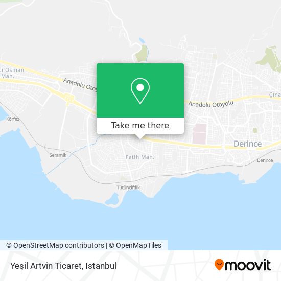 Yeşil Artvin Ticaret map