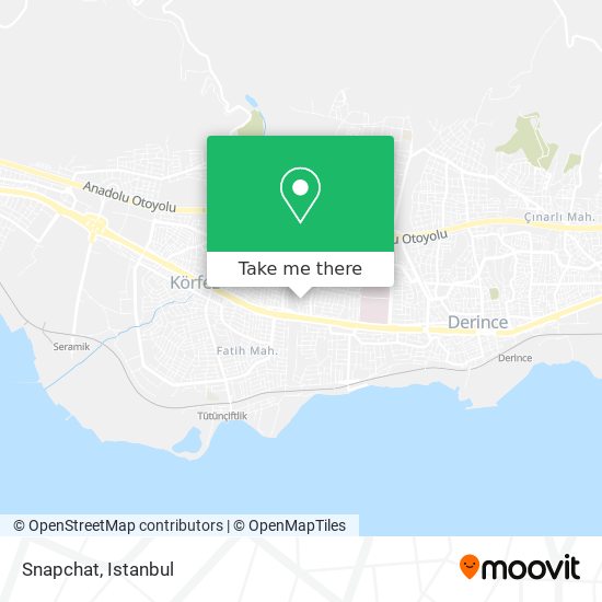 Snapchat map