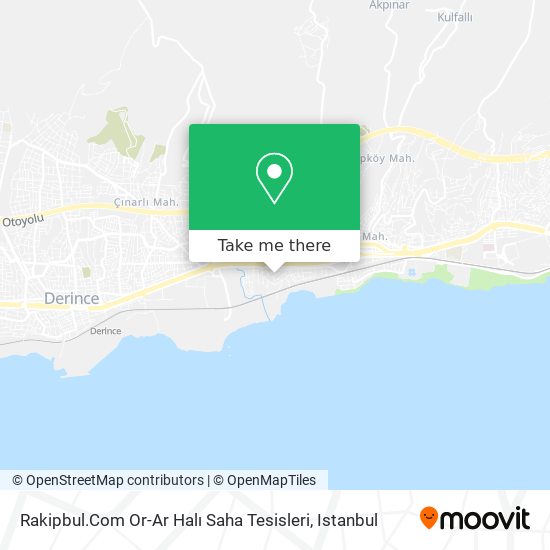 Rakipbul.Com Or-Ar Halı Saha Tesisleri map