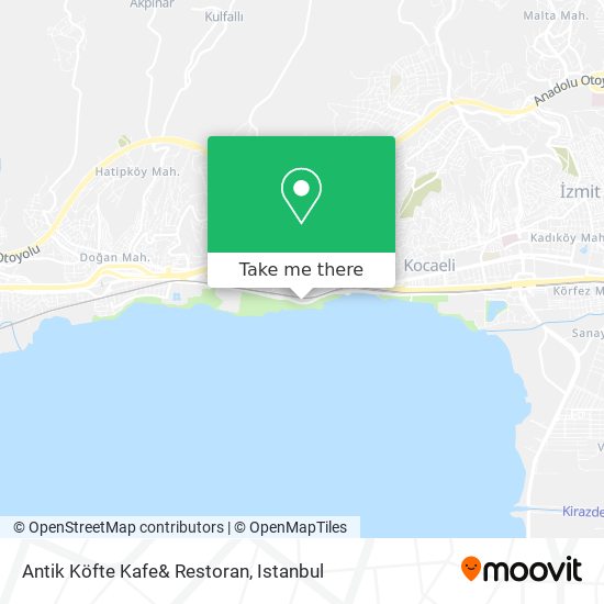 Antik Köfte Kafe& Restoran map