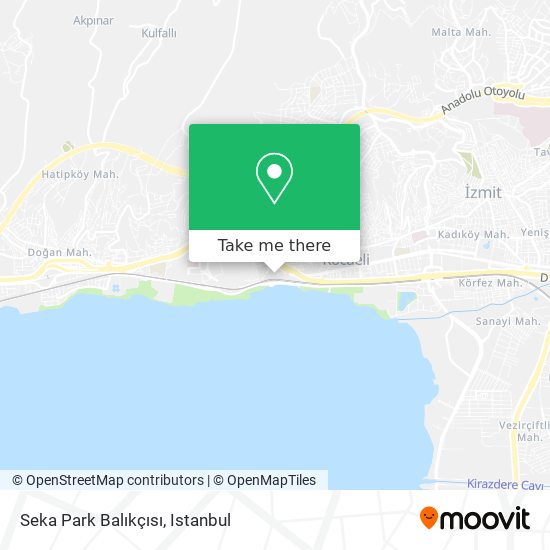 Seka Park Balıkçısı map
