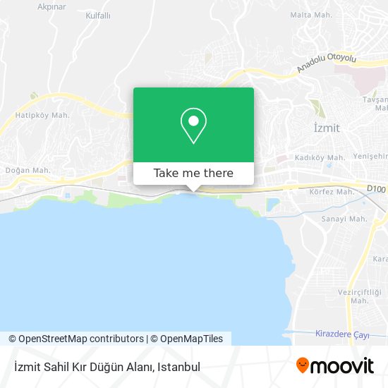 İzmit Sahil Kır Düğün Alanı map