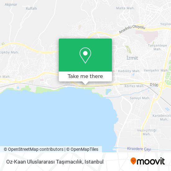 Oz-Kaan Uluslararası Taşımacılık map