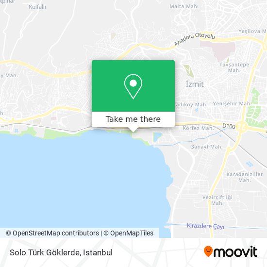 Solo Türk Göklerde map