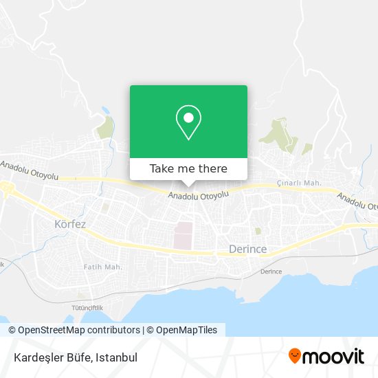 Kardeşler Büfe map