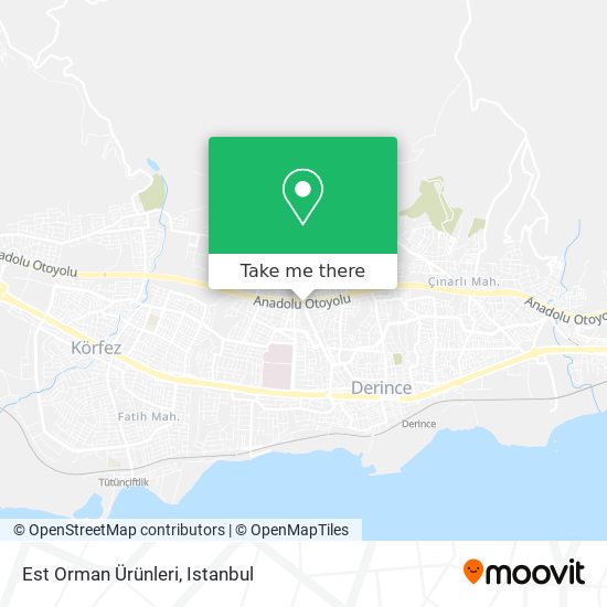 Est Orman Ürünleri map