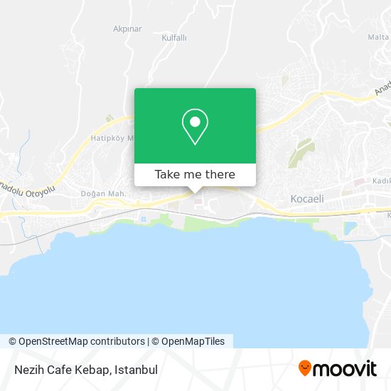 Nezih Cafe Kebap map
