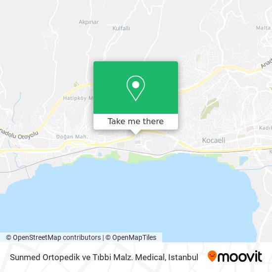 Sunmed Ortopedik ve Tıbbi Malz. Medical map