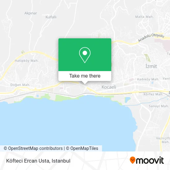 Köfteci Ercan Usta map