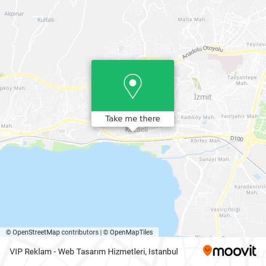 VIP Reklam - Web Tasarım Hizmetleri map
